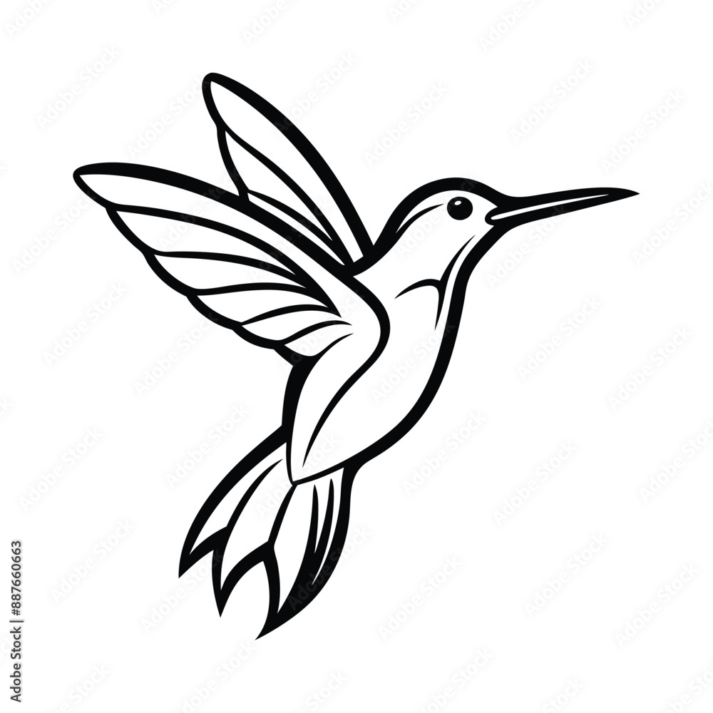 Bird Silhouette Vector Illustration
Bird Silhouette Vector Illustration