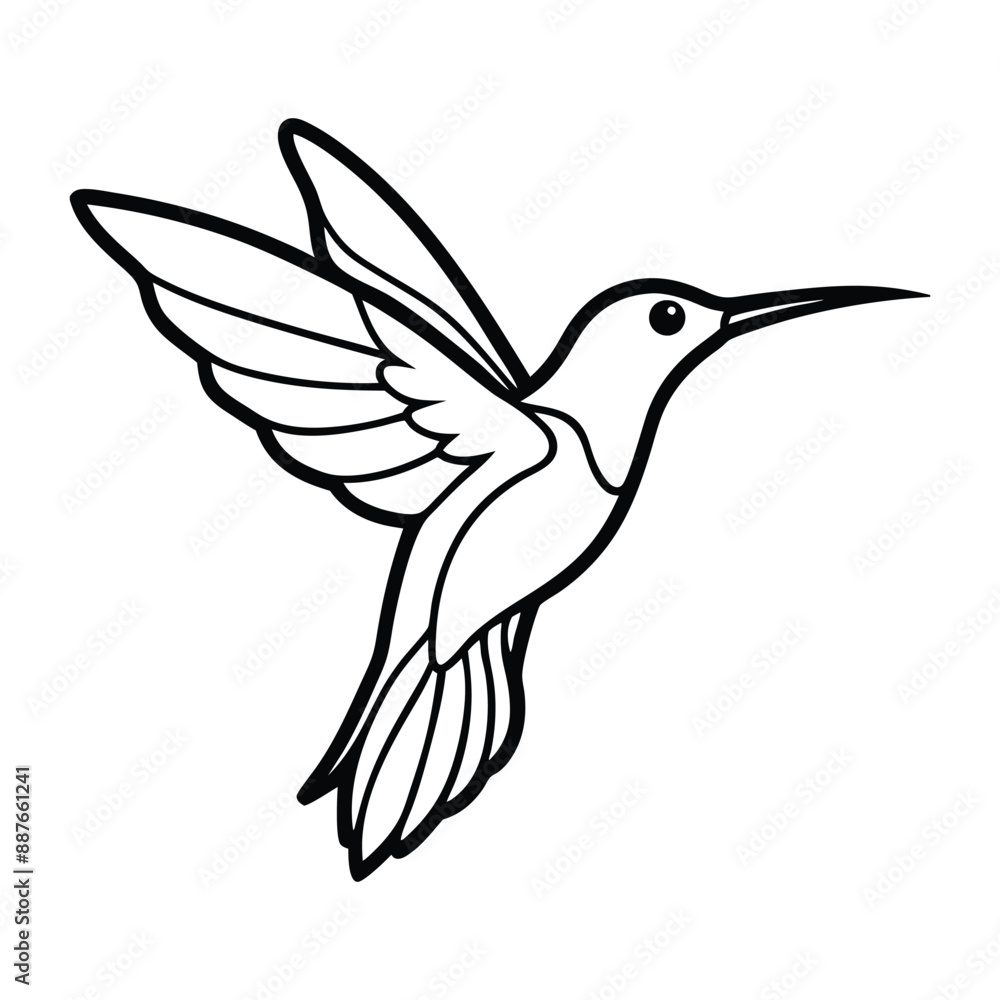 Bird Silhouette Vector Illustration
Bird Silhouette Vector Illustration