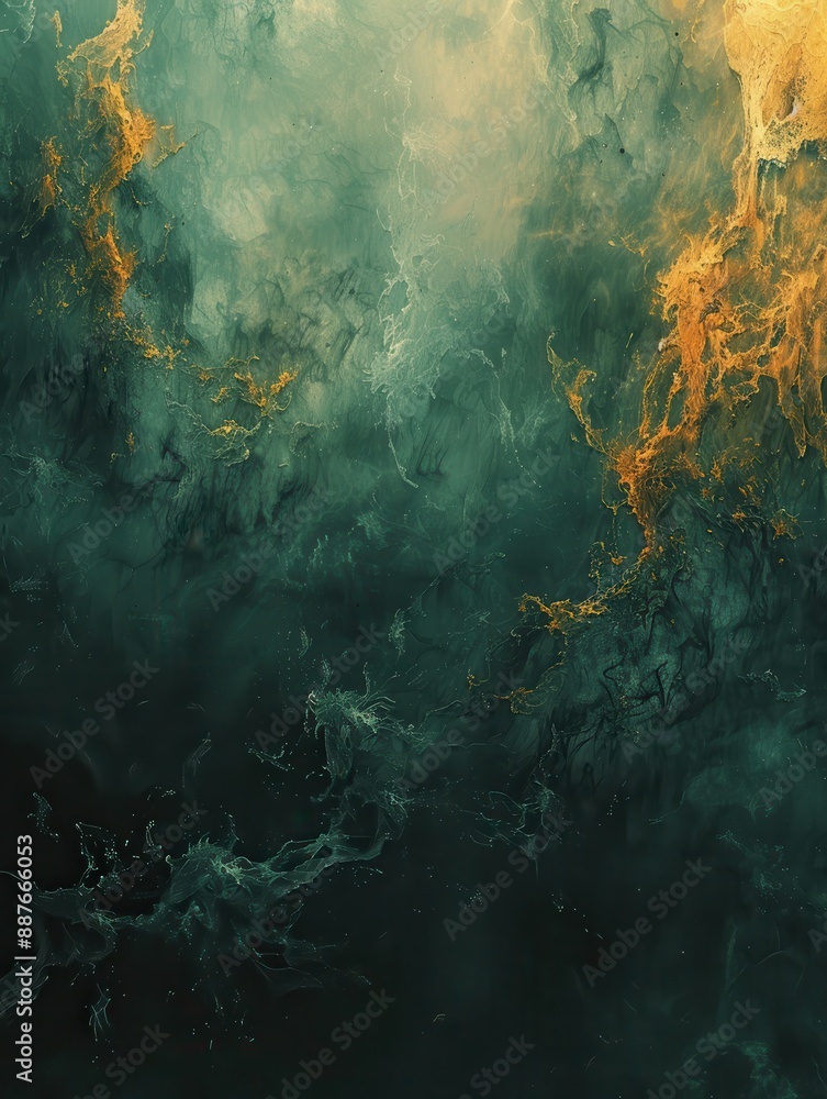 Fototapeta premium Abstract Nebula Space Background Illustration