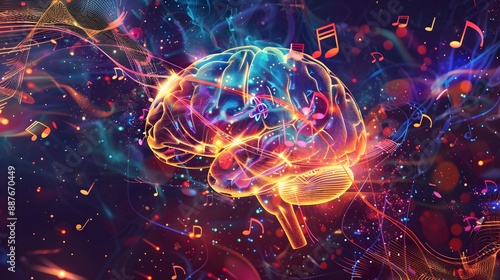 brain when listening to music