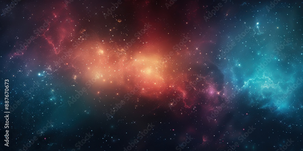 Abstract Space Nebula Illustration Abstract Space Nebula Illustration