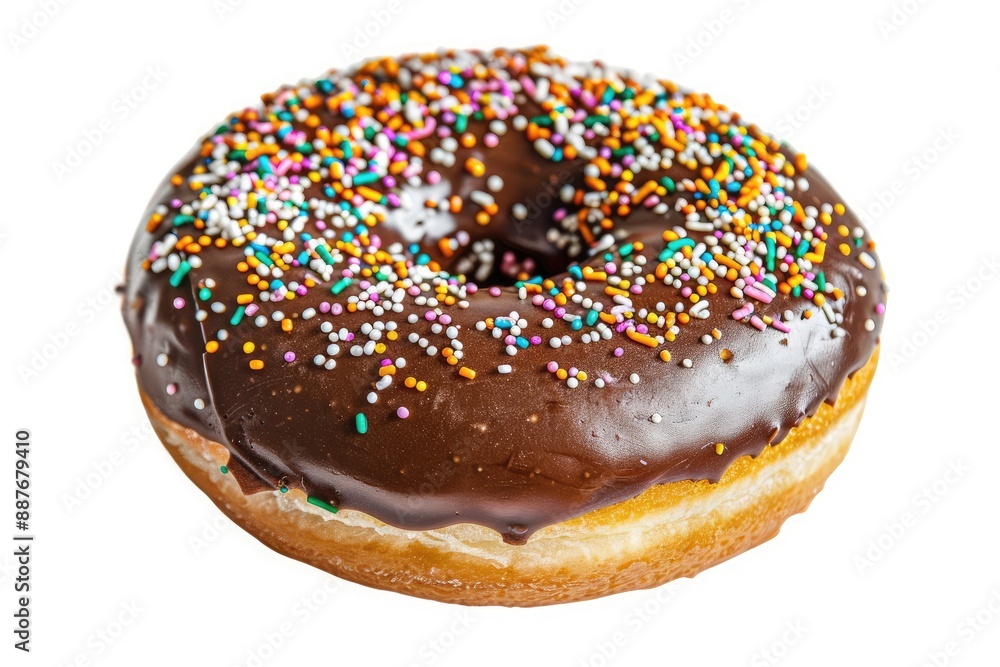 donut isolated on white donut isolated on white