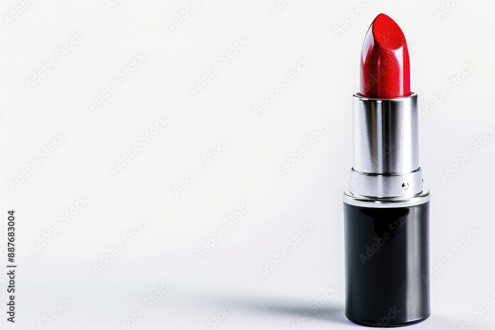 red lipstick isolated on white red lipstick isolated on white