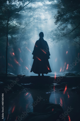 人, 幽霊, 亡霊, 剣士, 日本, 侍, ホラー, 怪物, Man, Ghost, Ghosts, Swordsman, Japan, Samurai, Horror, Monster  