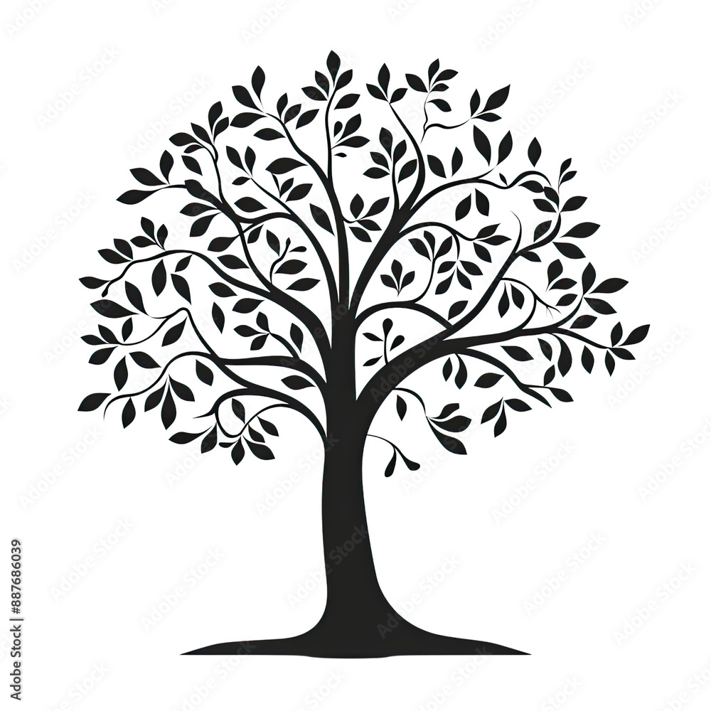 Fototapeta premium Plant And Tree, Generative AI