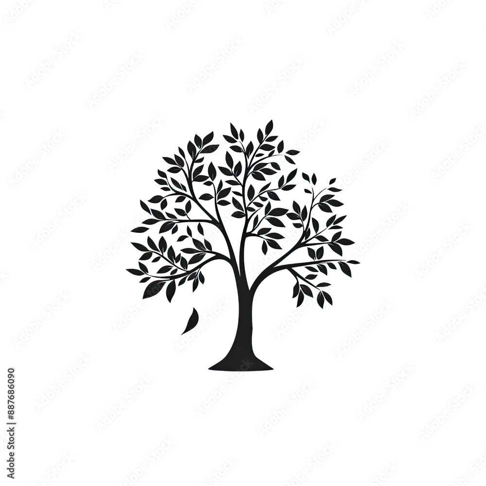 Obraz premium Plant And Tree, Generative AI