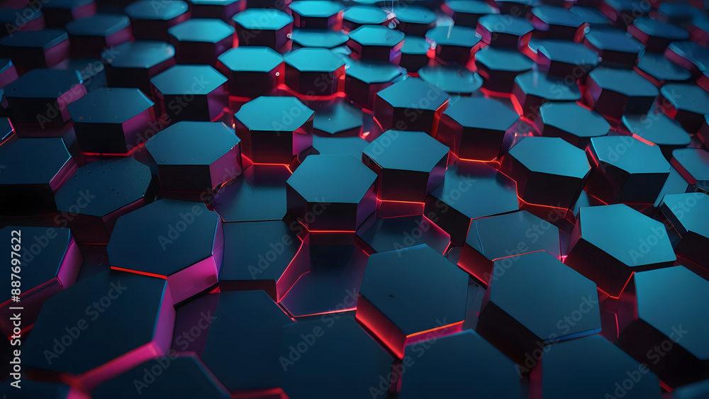 abstract digital art hexagon texture background abstract digital art hexagon texture background