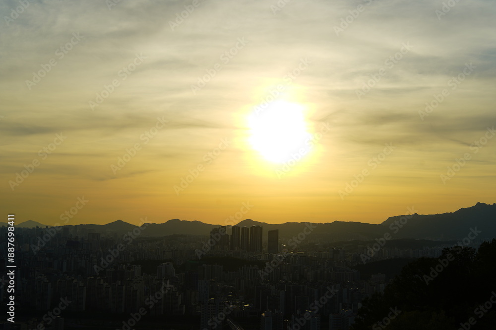 용마산 팔각정 용마산 팔각정