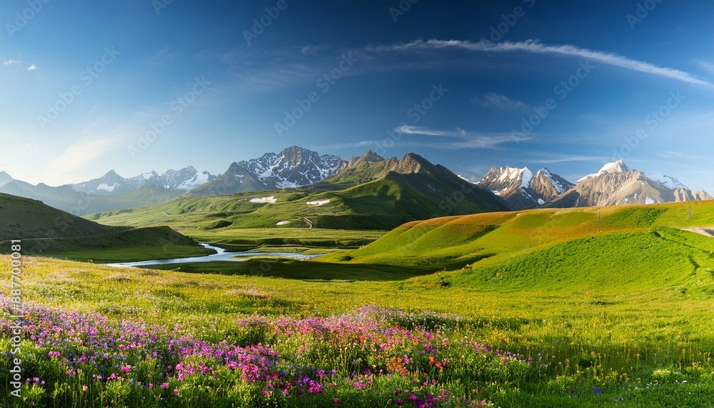 Fototapeta premium Landscape, Nature, Scenic, Wilderness, Outdoor, Countryside