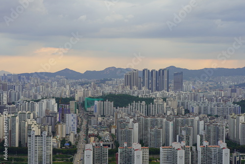 Wallpaper Mural 용마산에서 본 풍경 Torontodigital.ca