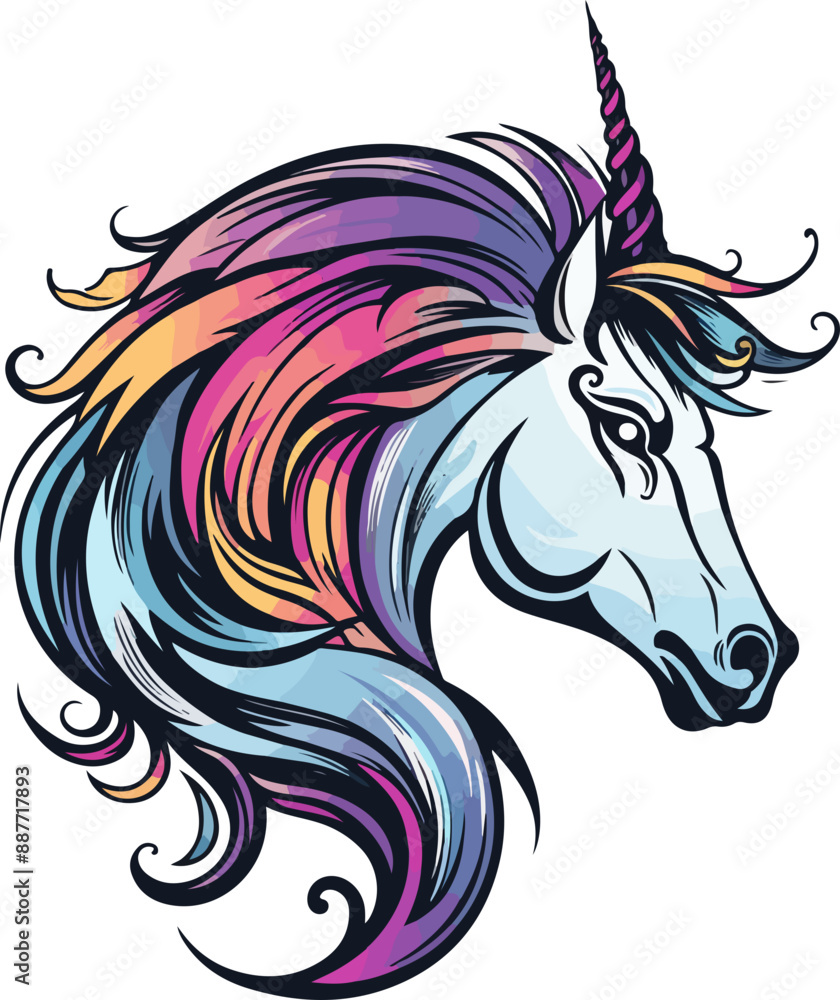 unicorn vector illustration isolated on transparent background.
unicorn vector illustration isolated on transparent background.