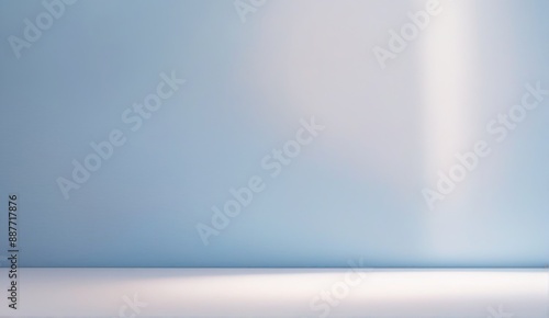 Wallpaper Mural Minimal abstract light close-up white surface light blue backgro Torontodigital.ca