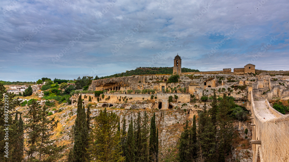 Fototapeta premium The beautifuk Graviina in Puglia