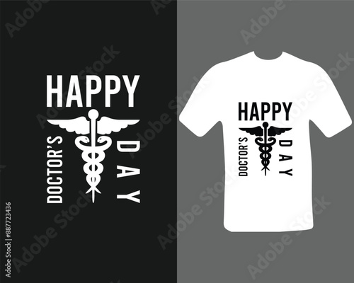 Happy doctor's day t-shirt for my new work.