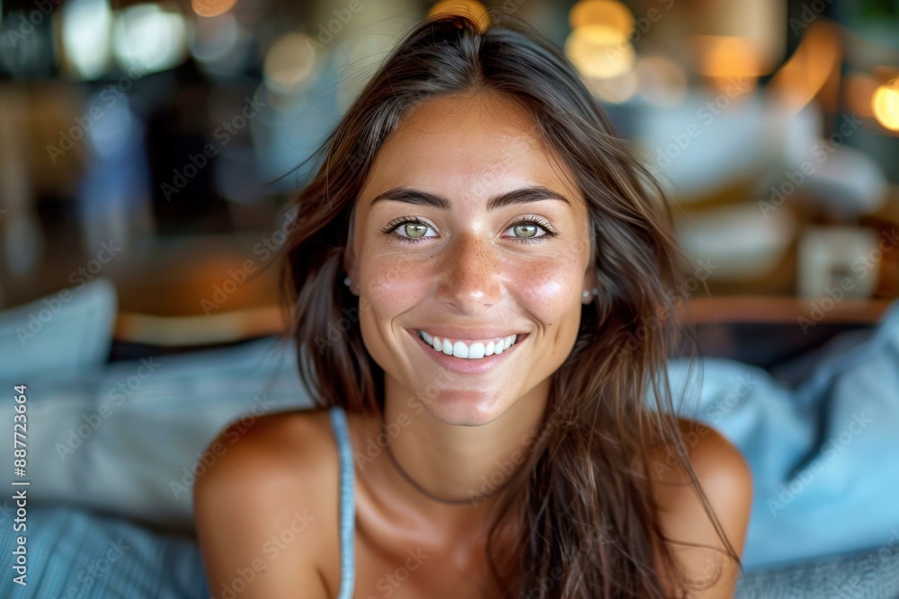 Commercial photography of person with smile Commercial photography of person with smile