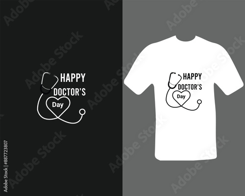 Happy doctor's day t-shirt for my new work.