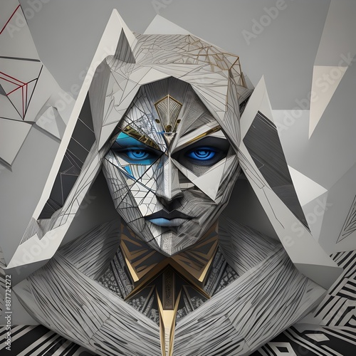 background with triangles