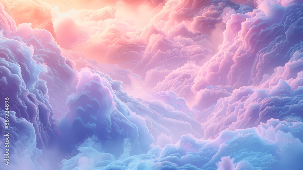 Abstract clouds of swirling pink, purple, and blue, ethereal and dreamlike atmosphere, intricate textures Abstract clouds of swirling pink, purple, and blue, ethereal and dreamlike atmosphere, intricate textures