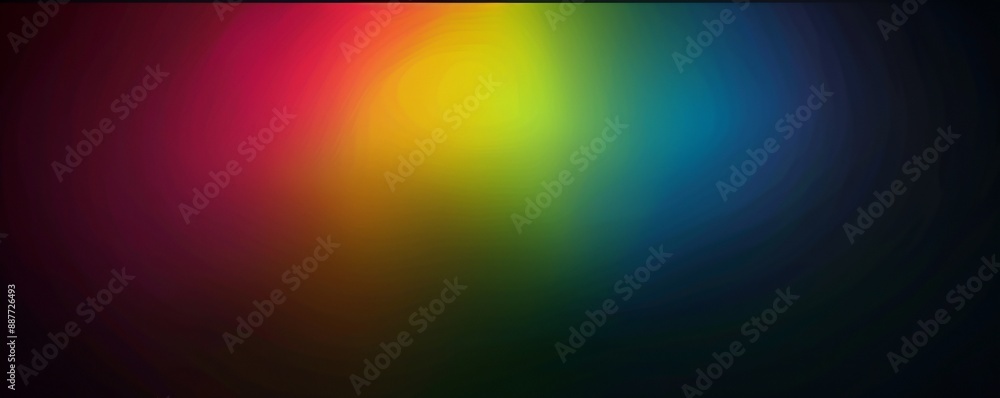 Fototapeta premium Blurred dark shades gradient background Generative Ai