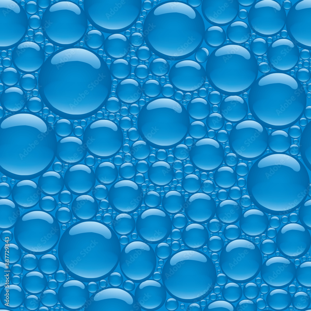 Abstract background made by many water drops. Vector abstract seamless pattern
Abstract background made by many water drops. Vector abstract seamless pattern