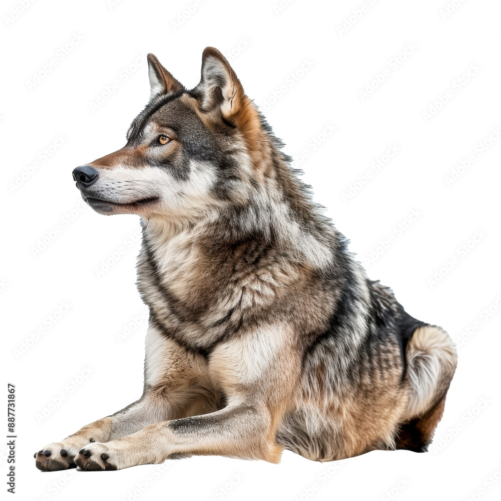 PNG Image of A wolf PNG Image of A wolf