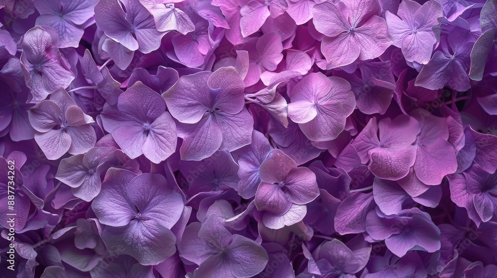 Lilac wall backdrop for table florariums in close up view Lilac wall backdrop for table florariums in close up view