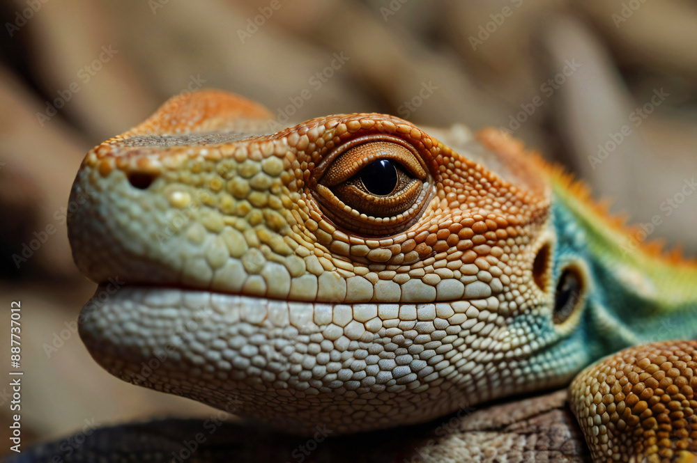 Obraz premium Lizard's Scales