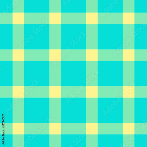 Shabby background texture check, awesome tartan seamless plaid. Purchase pattern vector textile fabric in teal and green colors.