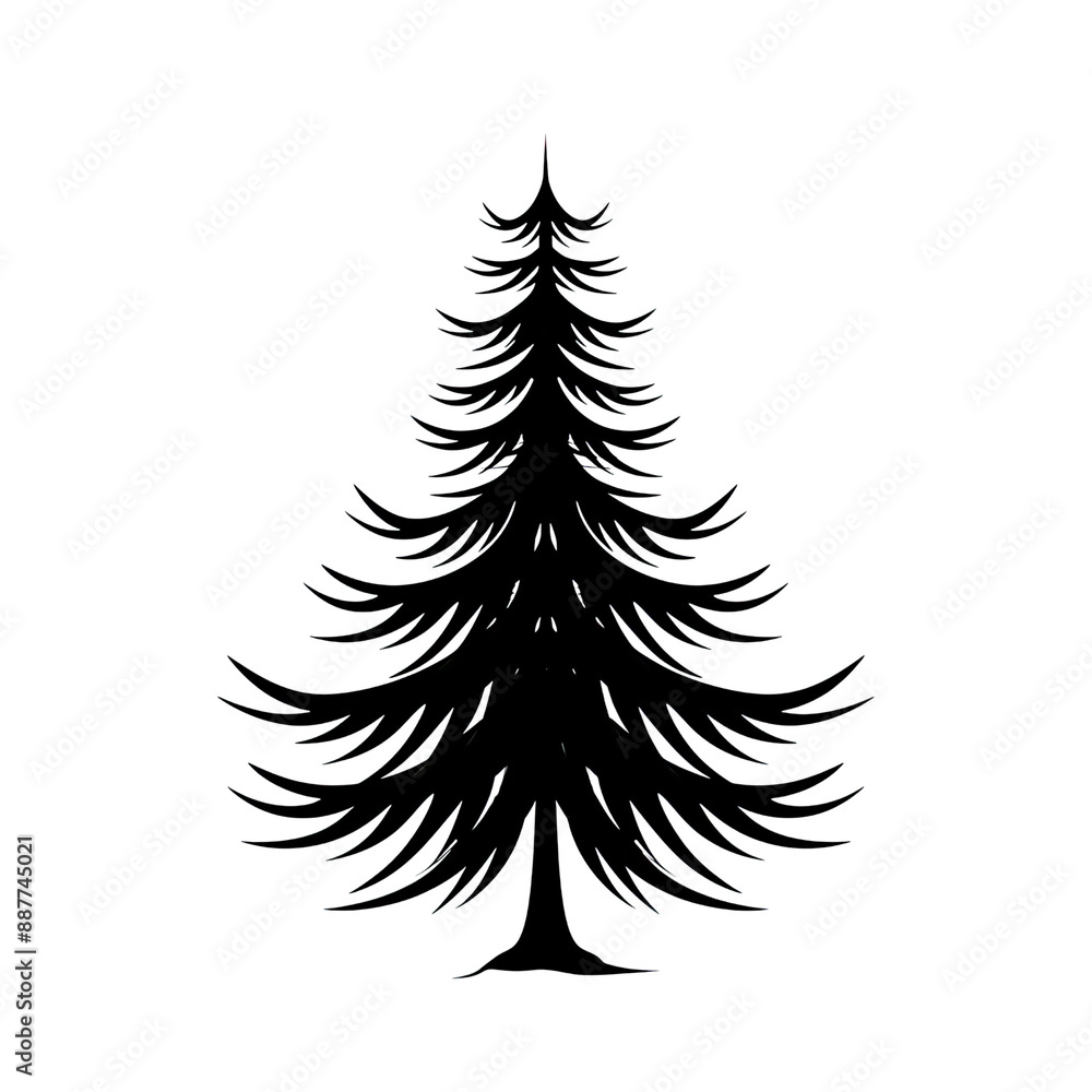 Obraz premium Plant And Tree, Generative AI