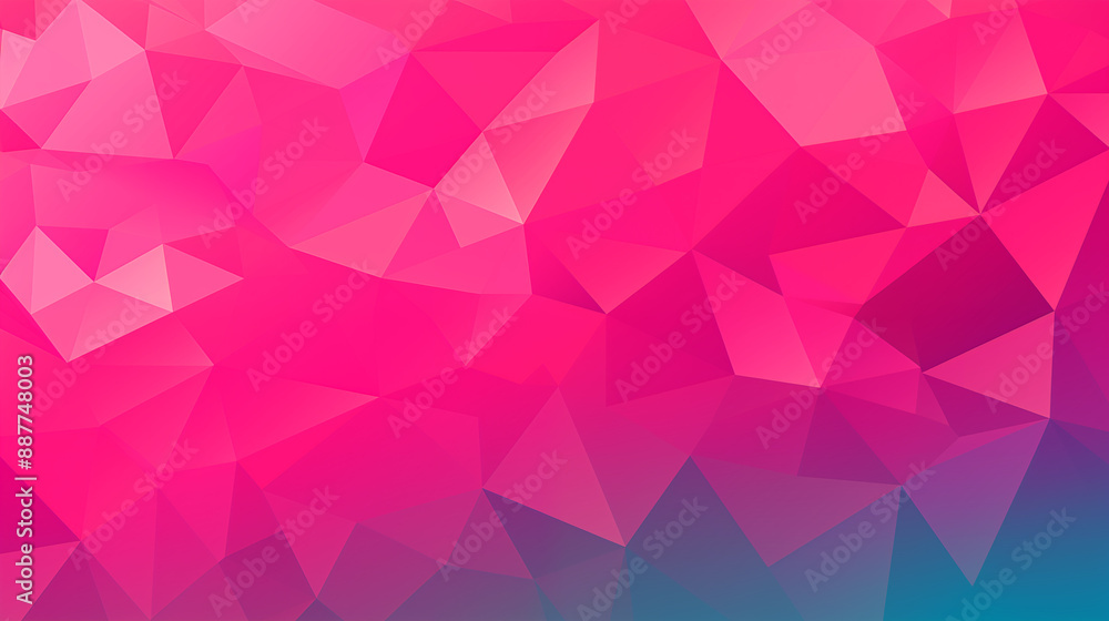 Pink Low-Poly Abstract Art Background Pink Low-Poly Abstract Art Background