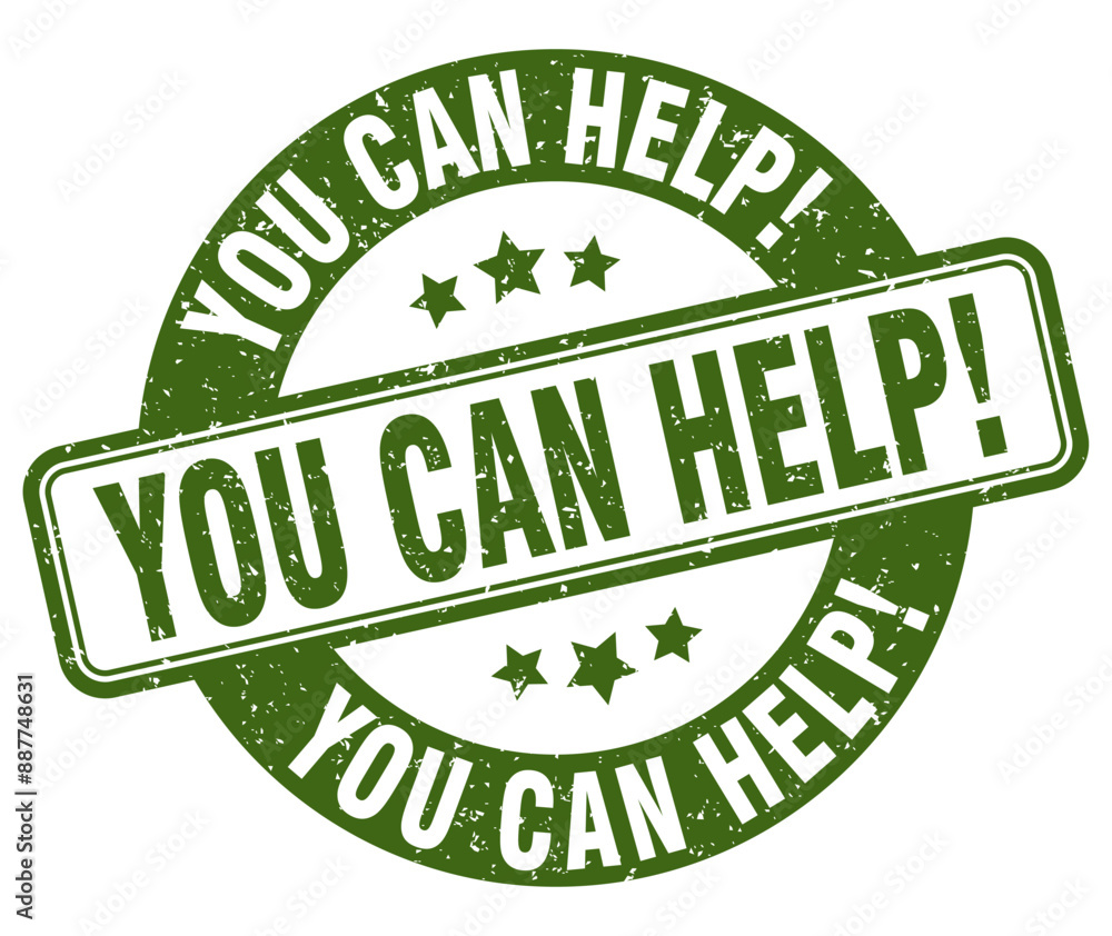 YOU CAN HELP YOU CAN HELP