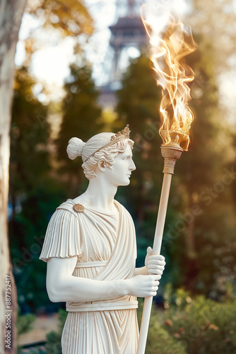 A timeless Olympian marble ...
