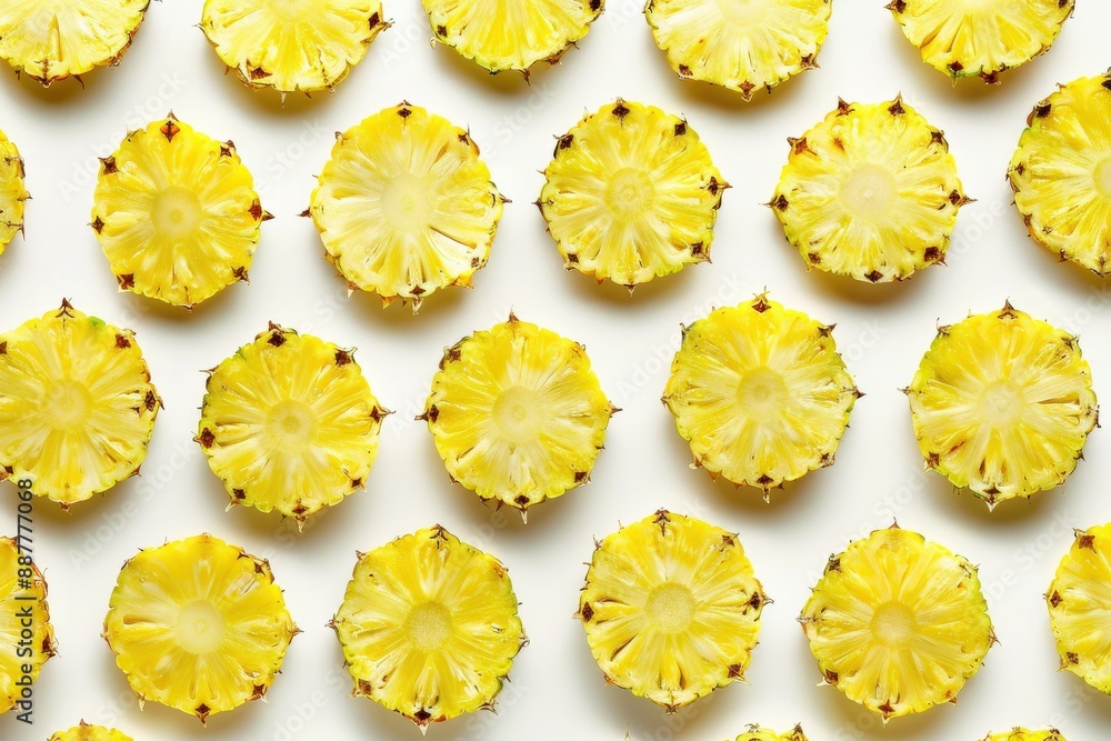 Pineapple Slices Pattern Pineapple Slices Pattern