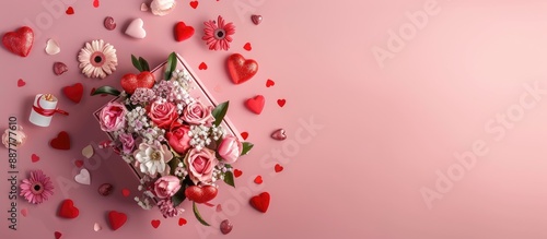 Valentine s Day background ...