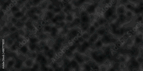 Abstract topography map, topology line map, geographic abstract grid vector background. 