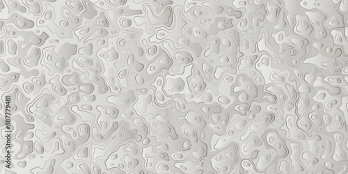 Abstract topography map, topology line map, geographic abstract grid vector background. 