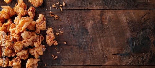 Crunchy fried pork cracklin...