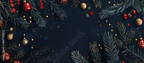 A festive Christmas theme w...