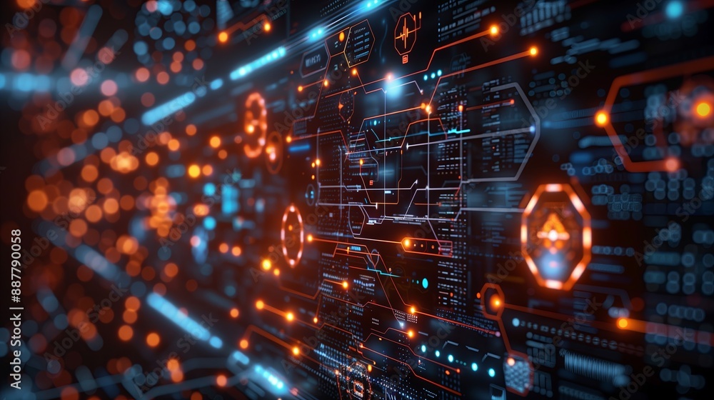 Modern and innovative background for a PPT, smart medical technology and innovative healthcare Modern and innovative background for a PPT, smart medical technology and innovative healthcare
