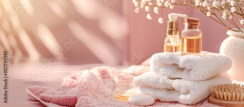 Home spa concept with beaut...