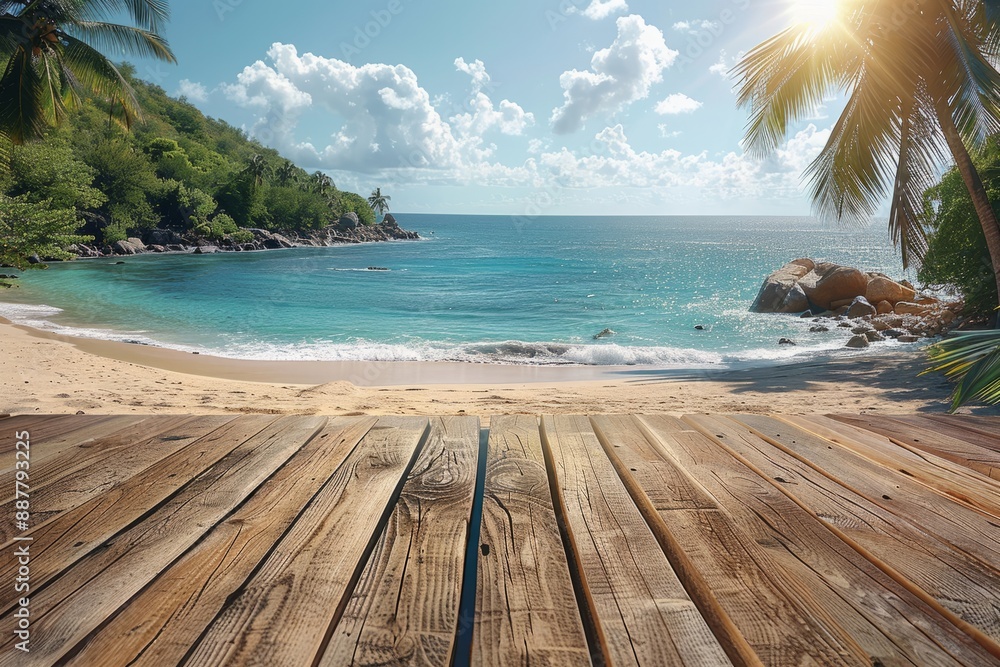 Fototapeta premium Tropical Beach Paradise