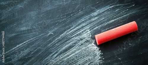 Blackboard eraser smudging ...