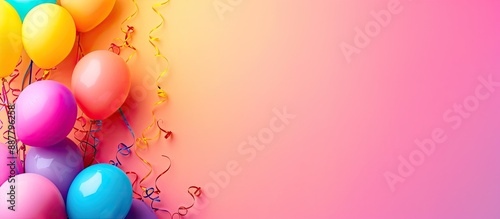 A vibrant background adorne...