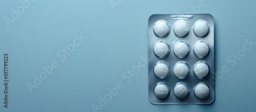 Blister pack of medicine fo...
