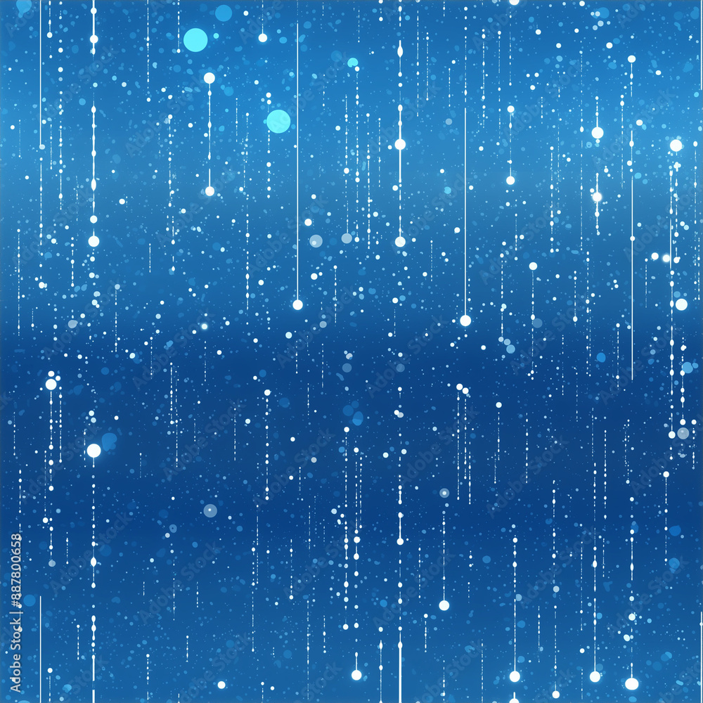 アニメ風の雪や雨の落下パターン アニメ風の雪や雨の落下パターン