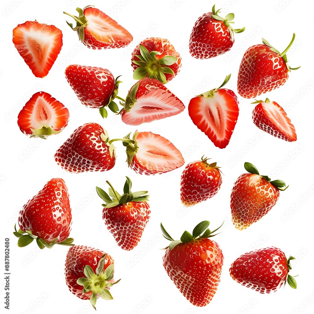 Fresh and Juicy Strawberry Fresh and Juicy Strawberry