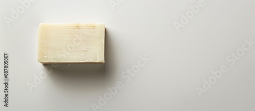 Soap bar on white backgroun...