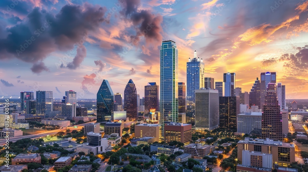 Obraz premium Share your favorite city skyline and what makes it special.