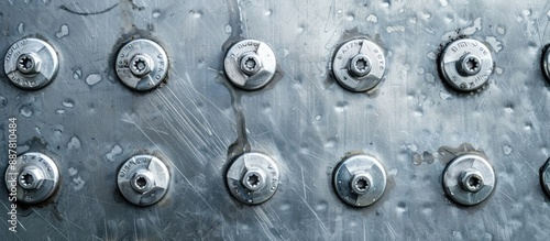 Background of a fastener ma...