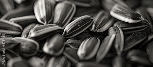 Freshly harvested black and...